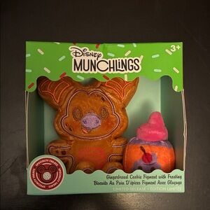 Disney Munchlings Limited Release Figment Gingerbread Cookie Miniature Plush NIB